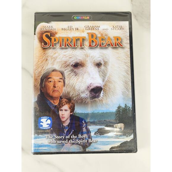Movie Spirit Bear DVD New Sealed Graham Greene Mark Rendall Dolby Digital 2011 - Picture 1 of 10